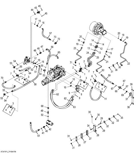 rounder skid steer hydraulic cylinder breakdown diagram|John Deere Parts Catalog.